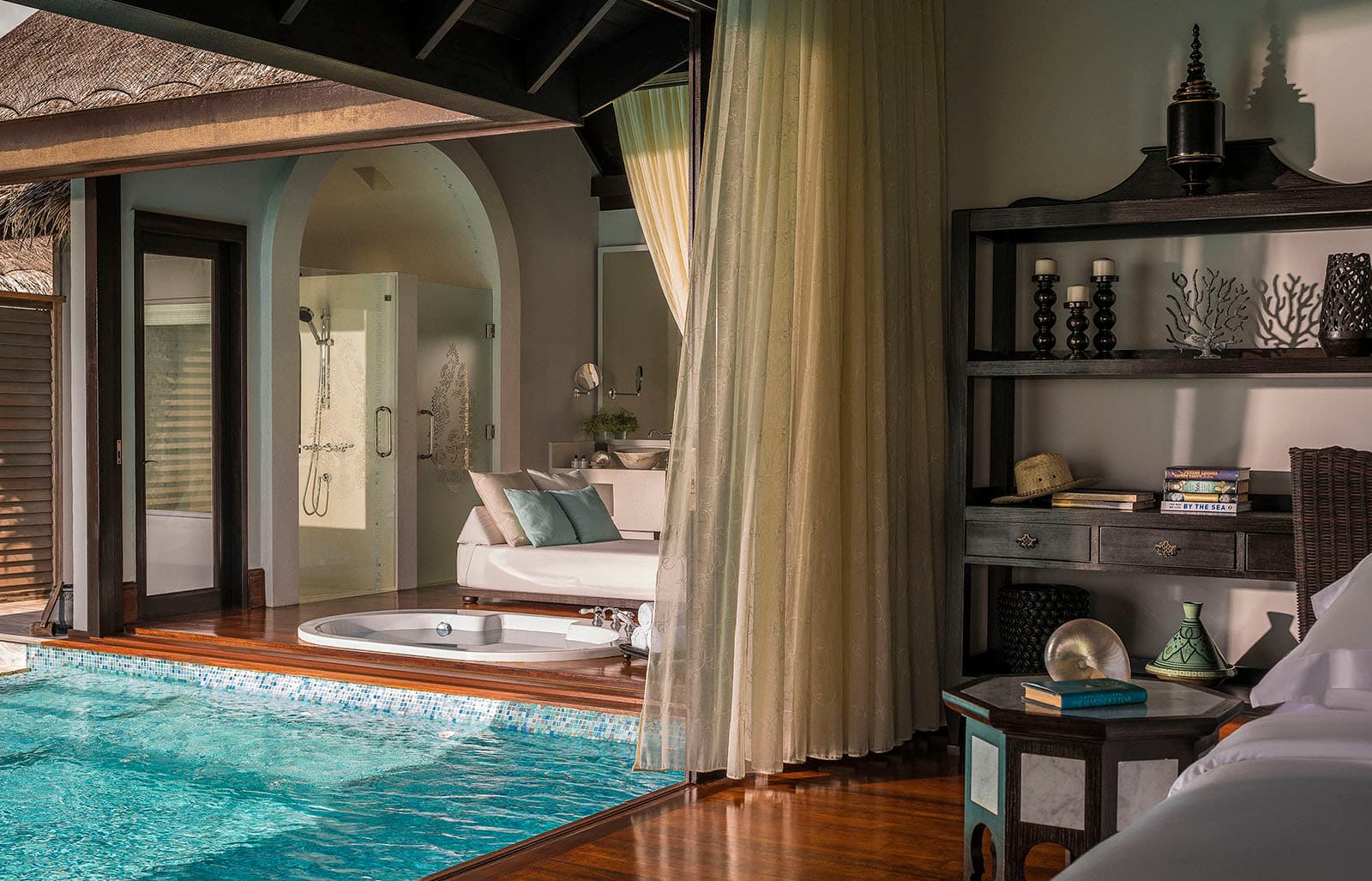 Sunset Overwater Pool Villa