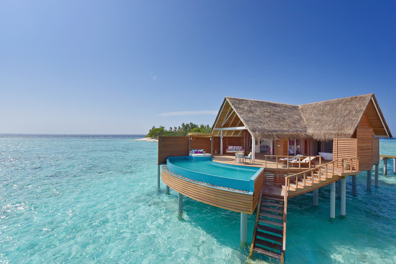 Water Villas with Pool
