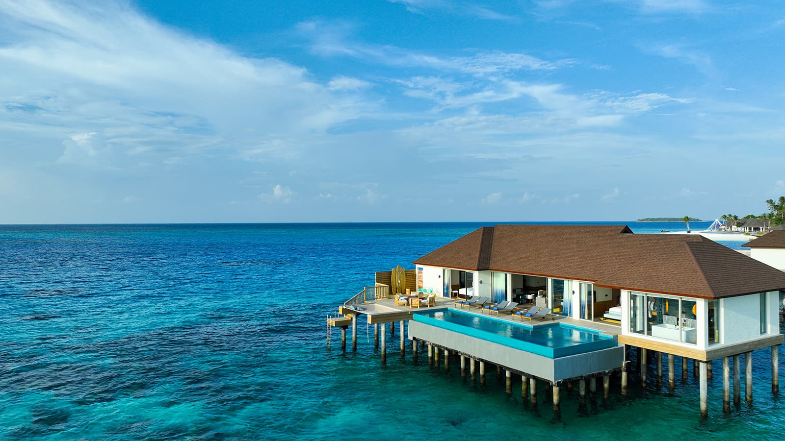 Two Bedroom Sunset Overwater Pool Residence